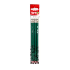 LAPIZ ESCOLAR TALBOT GRAFITO CON GOMA ECO X4U.