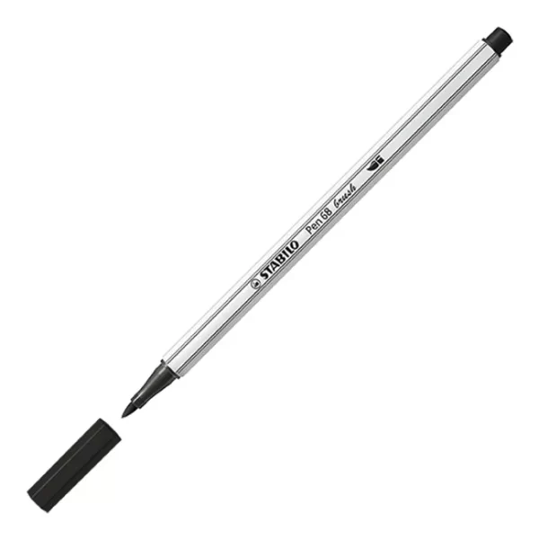 MARCADOR STABILO PEN 68 BRUSH ESTUCHE LATA X15U. - Imagen 3