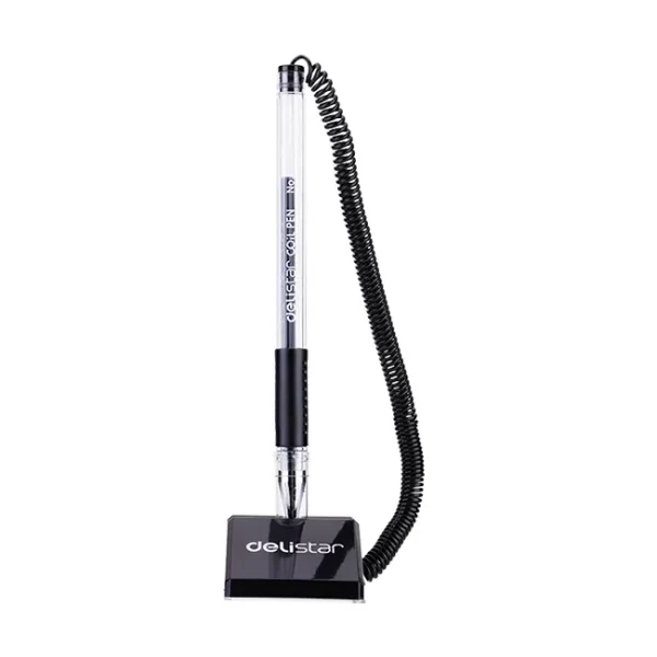 BOLIGRAFO LAPICERA DELI NEGRO C/CORDON MOSTRADOR