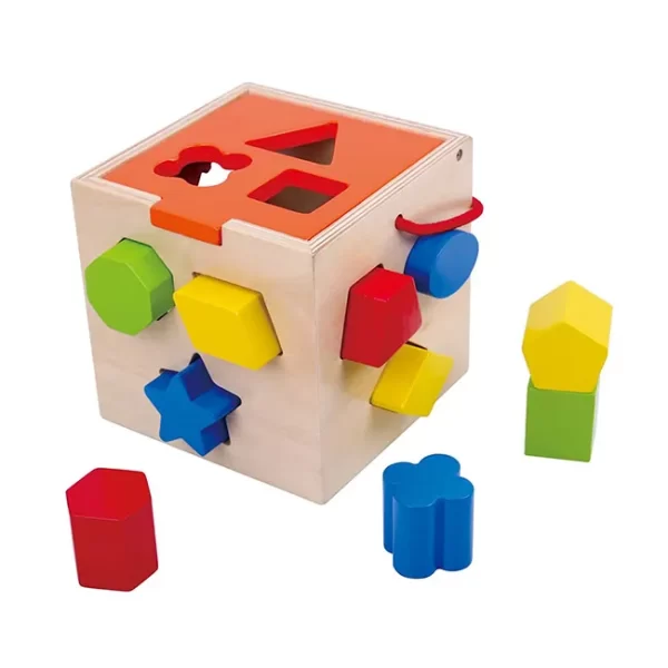 DIDACTICO TOOKY TOY CUBO DE MADERA - Imagen 2