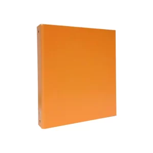 CARPETA 3/40 PVC ESCOLAR NARANJA PASTEL