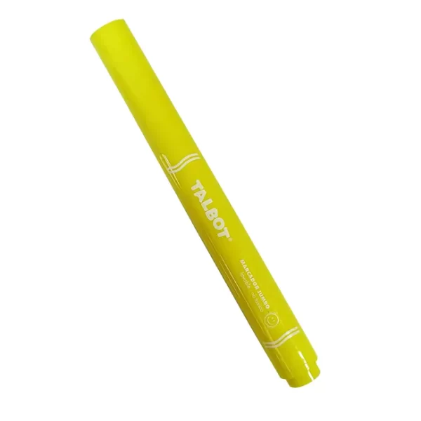 MARCADOR ESCOLAR TALBOT JUMBO MAX AL AGUA AMARILLO