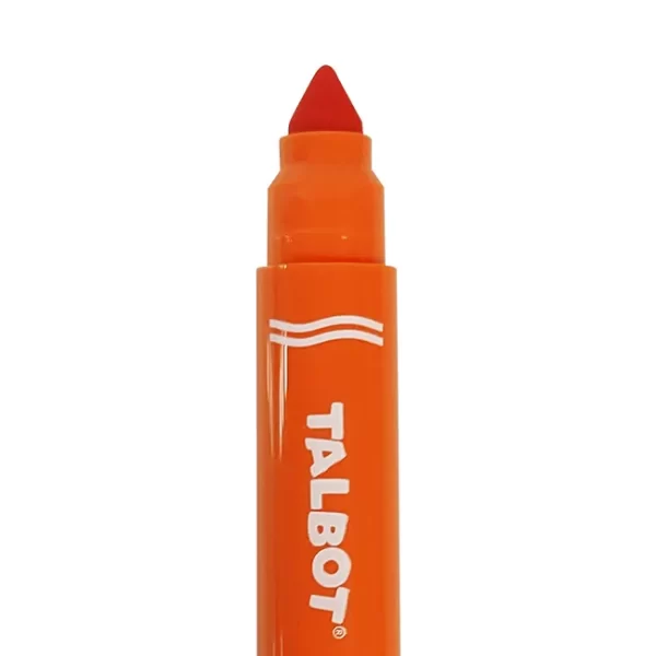 MARCADOR ESCOLAR TALBOT JUMBO MAX AL AGUA NARANJA - Imagen 2