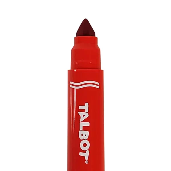 MARCADOR ESCOLAR TALBOT JUMBO MAX AL AGUA ROJO - Imagen 2