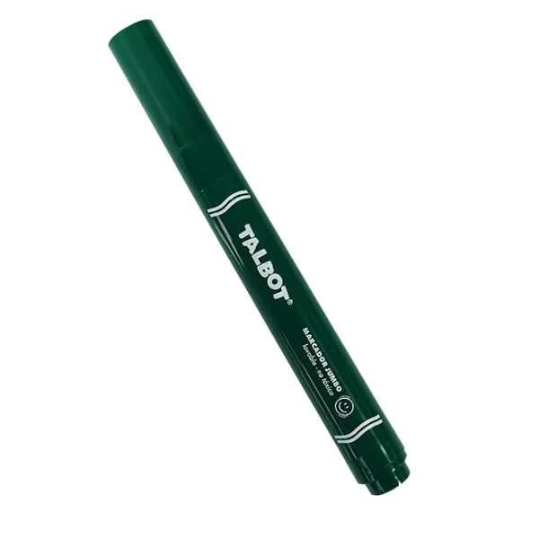 MARCADOR ESCOLAR TALBOT JUMBO MAX AL AGUA VERDE