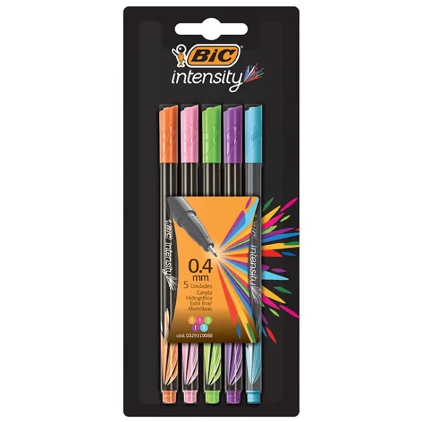 MICROFIBRA BIC INTENSITY FASHION X5