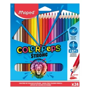 LAPICES MAPED COLOR ESCOLAR X24 LARGOS