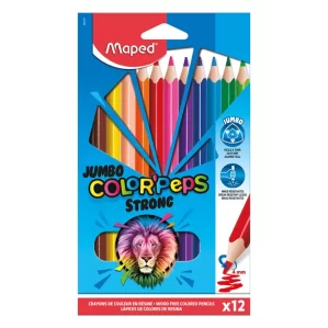 LAPICES MAPED COLOR ESCOLAR JUMBO X12 LARGOS