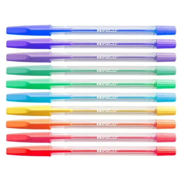 BOLIGRAFO LAPICERA EZCO 1MM PASTEL BL X10U - Imagen 2