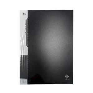 CARPETA C/10 FOLIOS A4 NEGRA