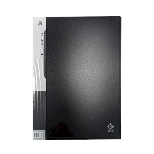 CARPETA C/10 FOLIOS A4 NEGRA