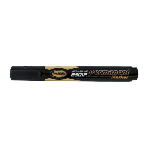 MARCADOR PERMANENTE SKY WHITE ALEMANIA PUNTA REDONDA NEGRO