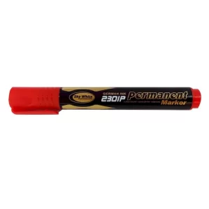 MARCADOR PERMANENTE SKY WHITE ALEMANIA PUNTA REDONDA ROJO