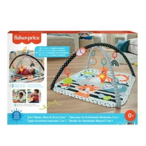 GIMNASIO FISHER PRICE CRECE Y BRILLA 3 EN 1