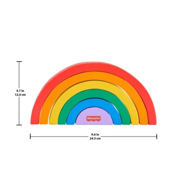 APILABLE FISHER PRICE ARCOIRIS DE MADERA - Imagen 5