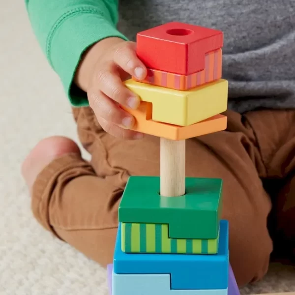 TORRES APILABLES FISHER PRICE EN MADERA - Imagen 5