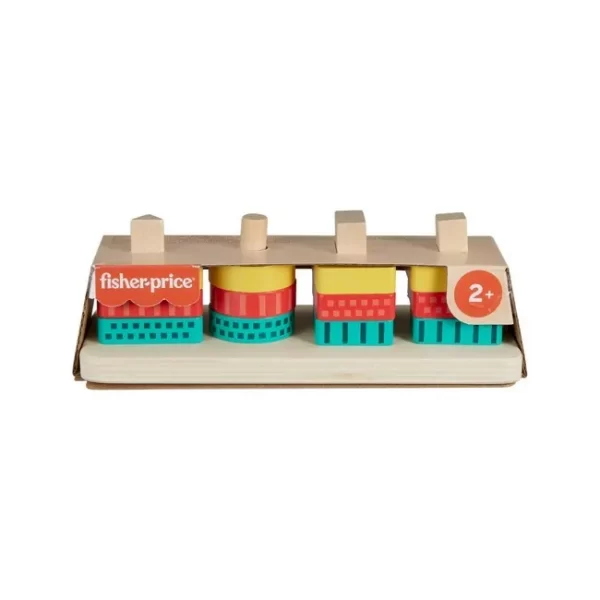 APILABLE FISHER PRICE TORRES DIDACTICAS DE MADERA - Imagen 2