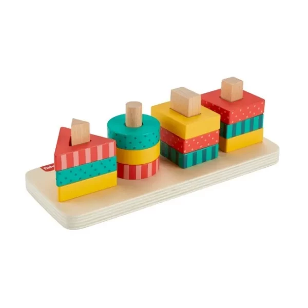 APILABLE FISHER PRICE TORRES DIDACTICAS DE MADERA - Imagen 3