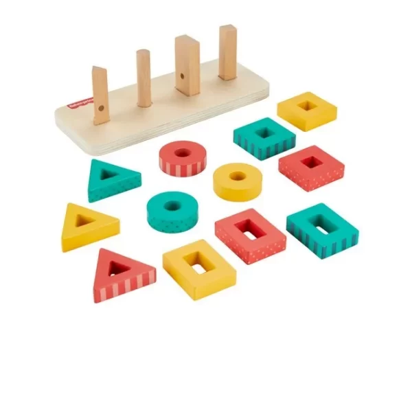 APILABLE FISHER PRICE TORRES DIDACTICAS DE MADERA - Imagen 5