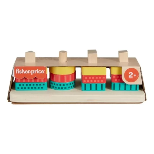 APILABLE FISHER PRICE TORRES DIDACTICAS DE MADERA