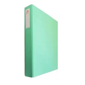 CARPETA 2/40 A4 PVC VERDE PASTEL