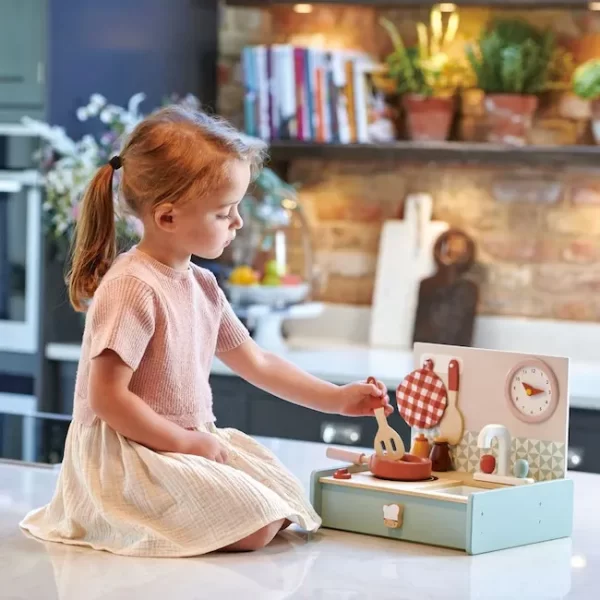 JUEGO DE COCINA MINI TENDER LEAF MADERA - Imagen 4