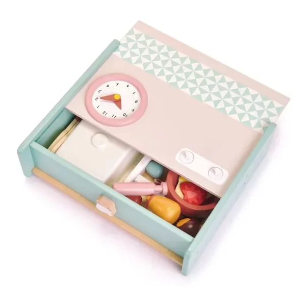 JUEGO DE COCINA MINI TENDER LEAF MADERA - Imagen 3