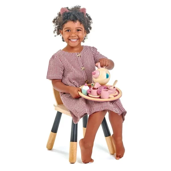 JUEGO DE TE MINI TENDER LEAF MADERA - Imagen 5
