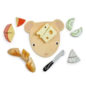 JUEGO DE COCINA TENDER LEAF TABLA PARA CORTAR QUESO MADERA