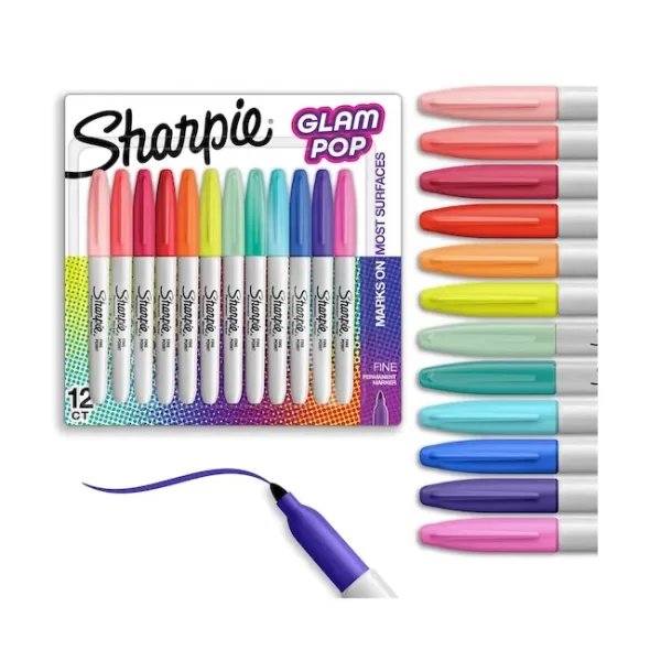 KIT SHARPIE GLAM POP X12 - Imagen 2