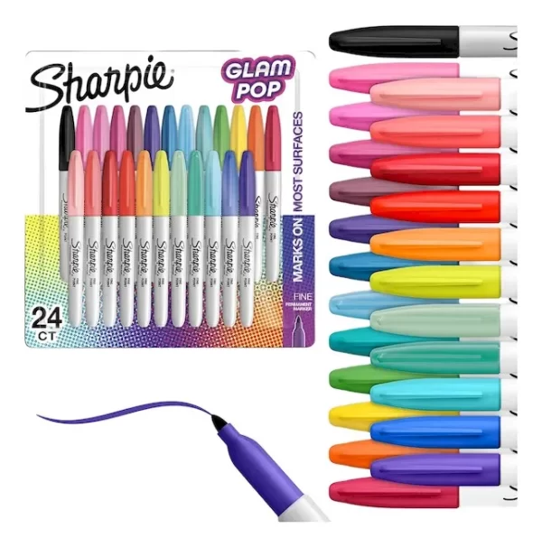 KIT SHARPIE GLAM POP X24 - Imagen 2
