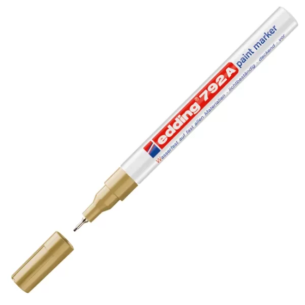 MARCADOR EDDING E792 PERMANENTE EXTRA FINO PAINT ORO