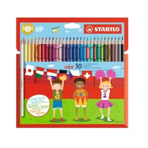 LAPICES ESCOLAR STABILO COLOR LARGOS X30U.