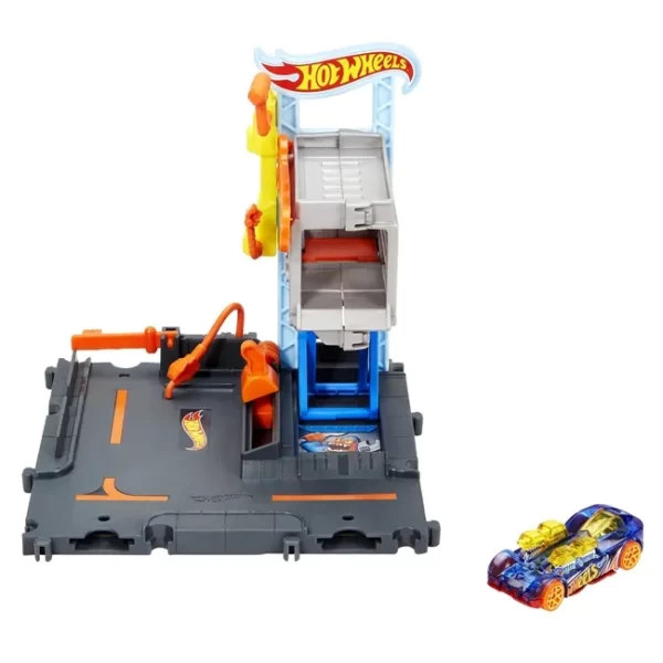 PISTA HOT WHEELS CITY TALLER DE REPARACIONES - Imagen 3