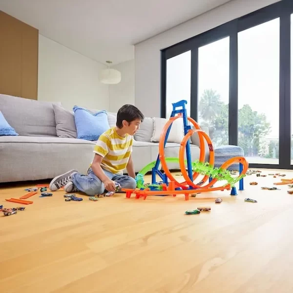 PISTA HOT WHEELS ACTION RAMPA DE CHOQUES EPICOS - Imagen 9