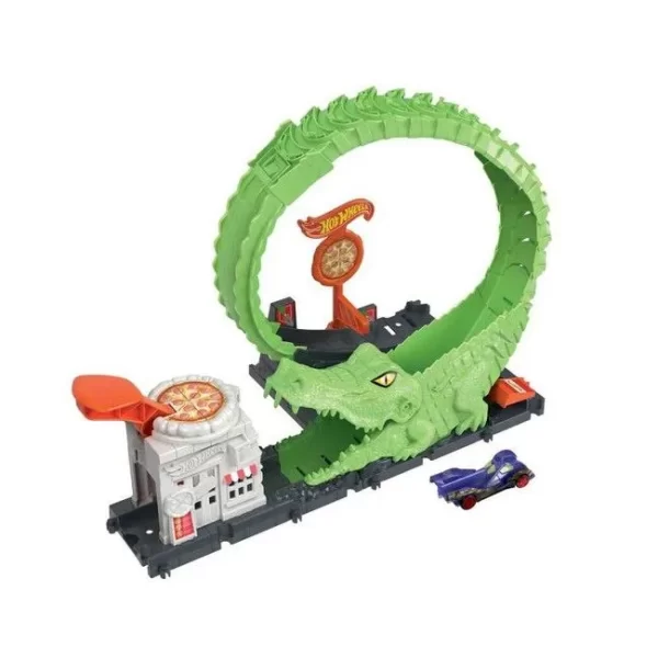 PISTA HOT WHEELS CITY ATAQUE DE COCODRILO - Imagen 2