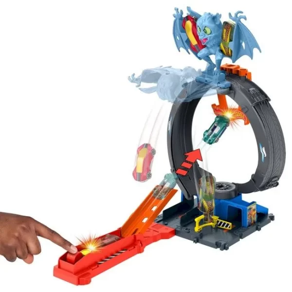 PISTA HOT WHEELS CITY ATAQUE DE MURCIELAGO - Imagen 3