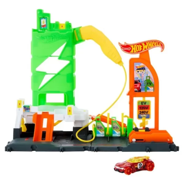 PISTA HOT WHEELS CITY SUPER ESTACION DE GASOLINA - Imagen 2