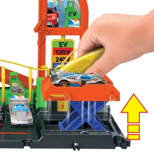 PISTA HOT WHEELS CITY SUPER ESTACION DE GASOLINA - Imagen 5