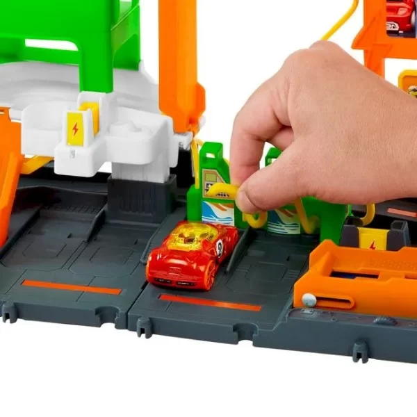 PISTA HOT WHEELS CITY SUPER ESTACION DE GASOLINA - Imagen 7