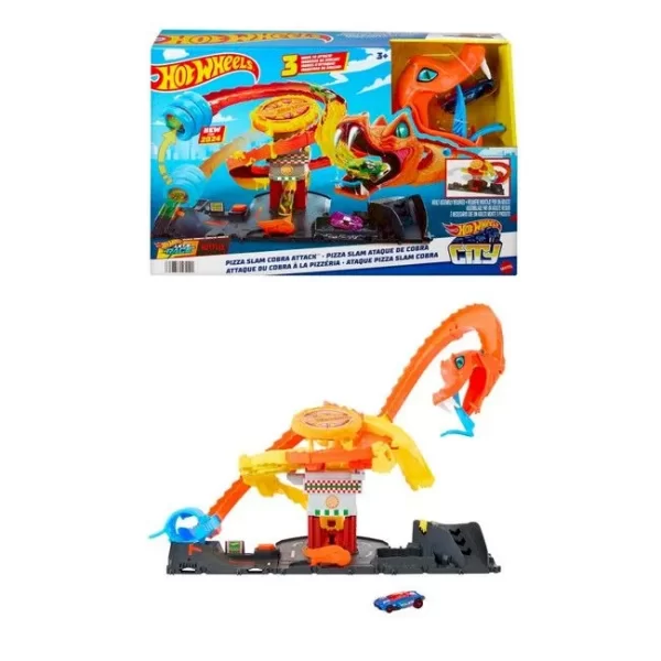 PISTA HOT WHEELS CITY ATAQUE DE SERPIENTE - Imagen 2