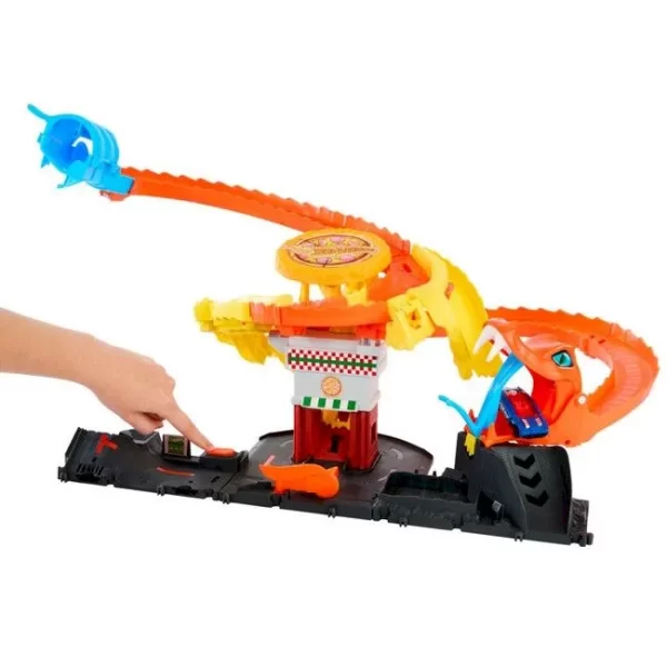 PISTA HOT WHEELS CITY ATAQUE DE SERPIENTE - Imagen 3