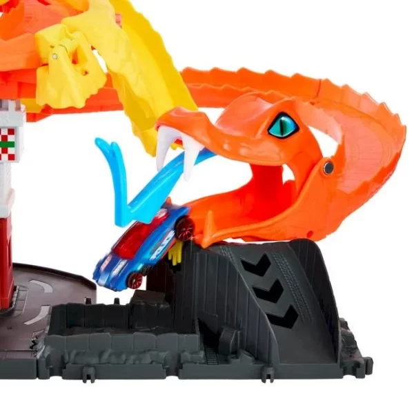 PISTA HOT WHEELS CITY ATAQUE DE SERPIENTE - Imagen 5
