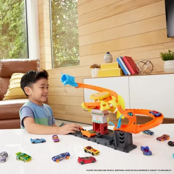 PISTA HOT WHEELS CITY ATAQUE DE SERPIENTE - Imagen 6
