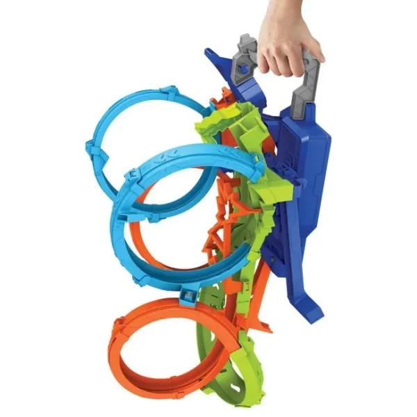 PISTA HOT WHEELS ACTION COLICION DE 4 LOOPINGS - Imagen 3