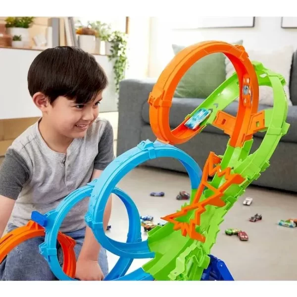 PISTA HOT WHEELS ACTION COLICION DE 4 LOOPINGS - Imagen 9